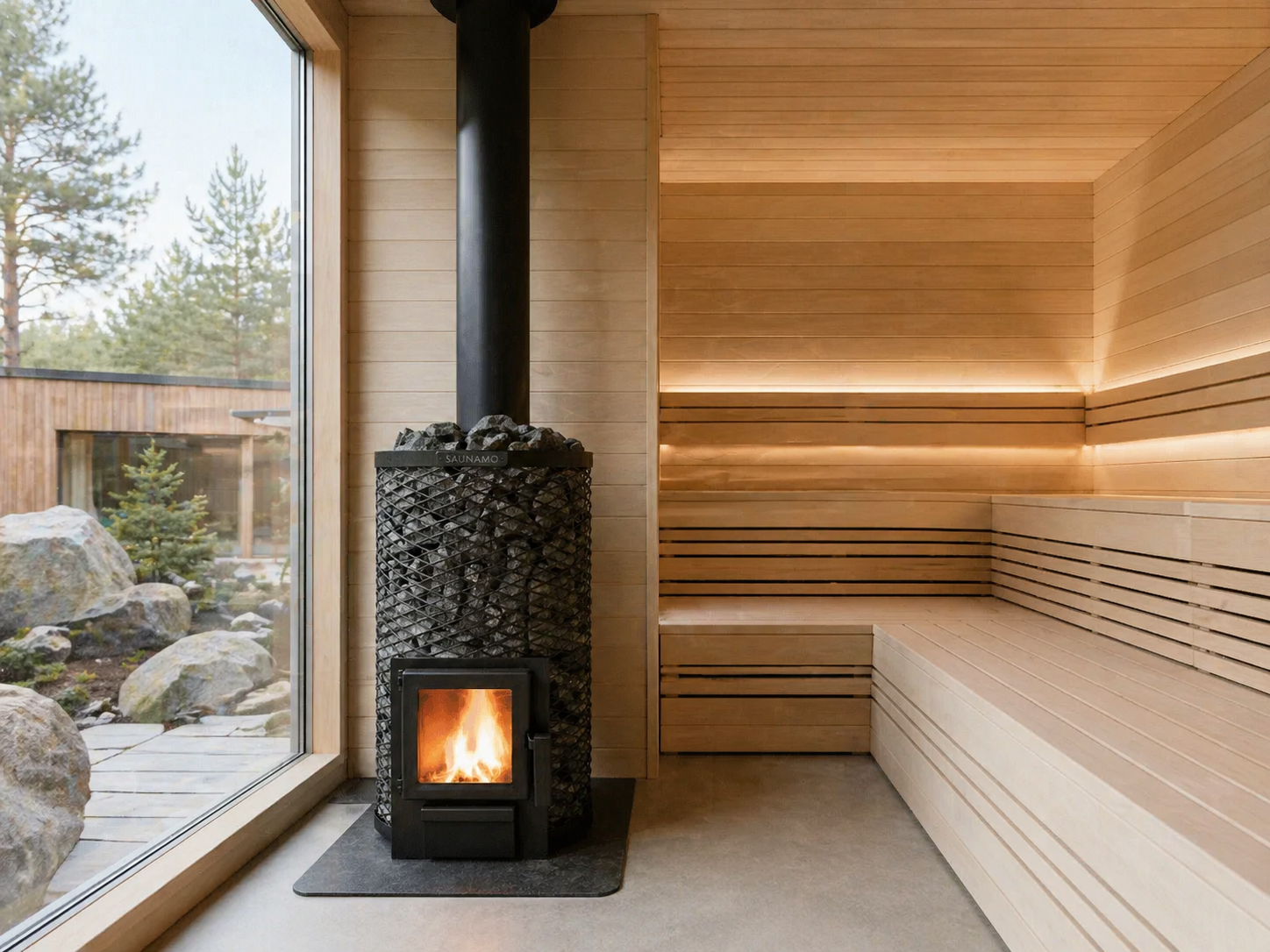Wood-Burning Heater Pyros 18