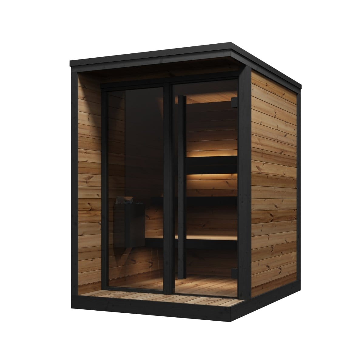 Wood prepared for outdoor use