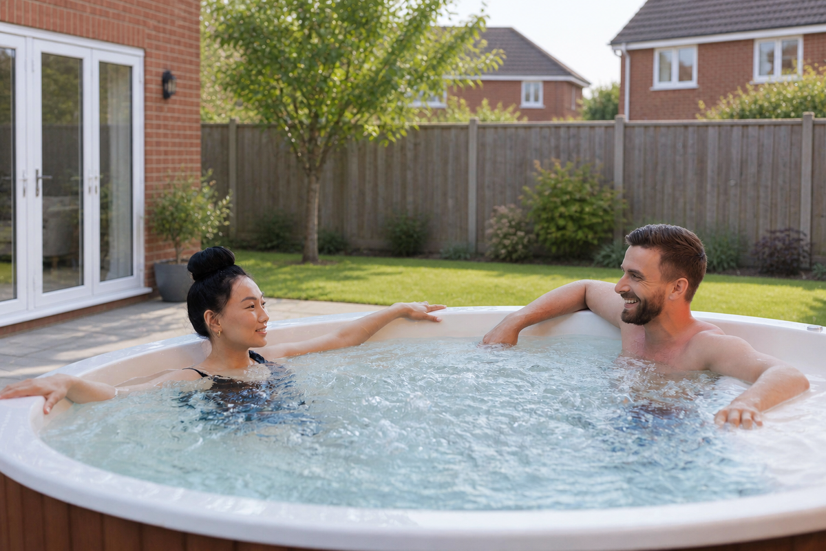 Spa collection in a UK home setting-57
