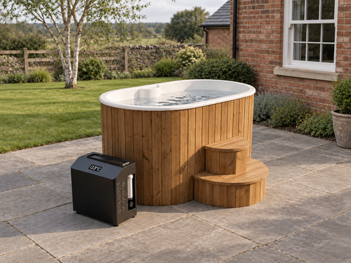 Ofuro Ice Bath in a UK home setting